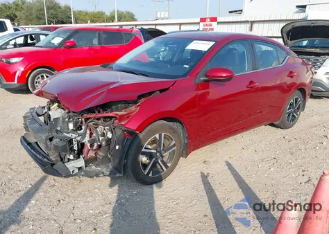 2025 Nissan Sentra Sv z USA, uszkodzony, nr VIN 3N1AB8CV3SY283509